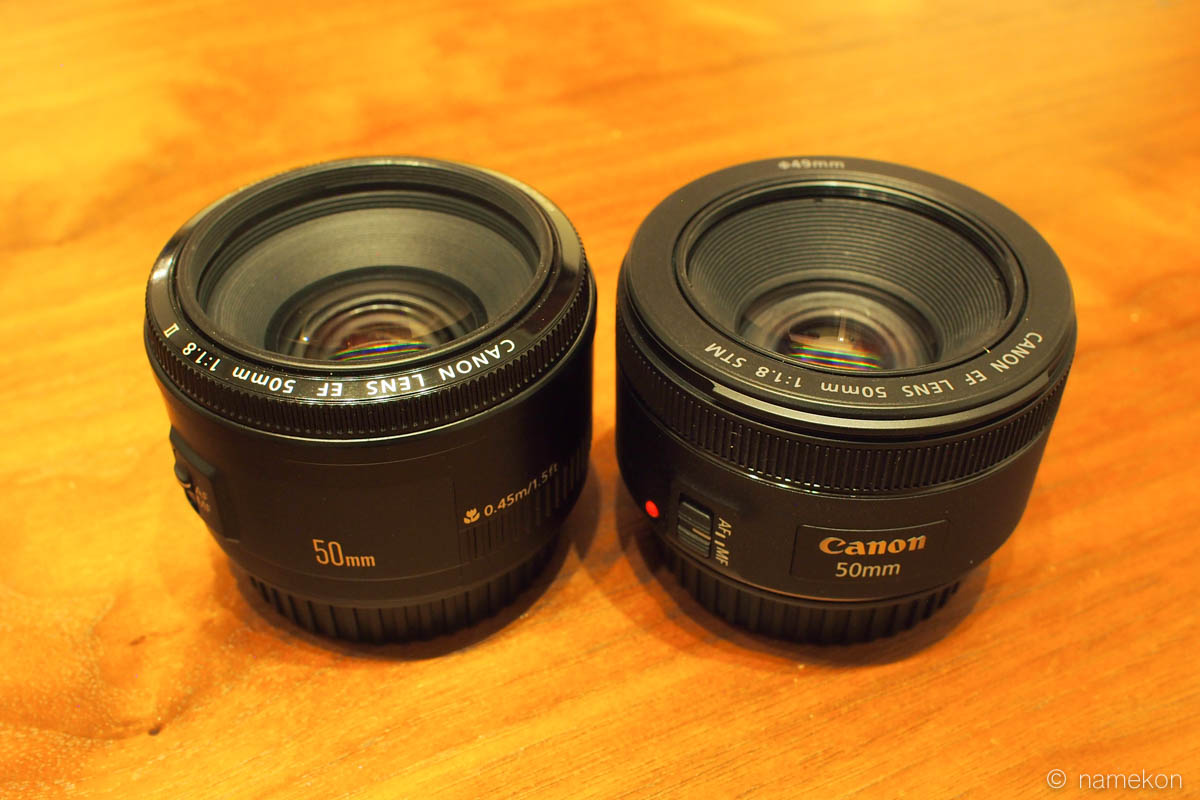 美品》 Canon EF50mm 交換レンズ STM Lens F1.8