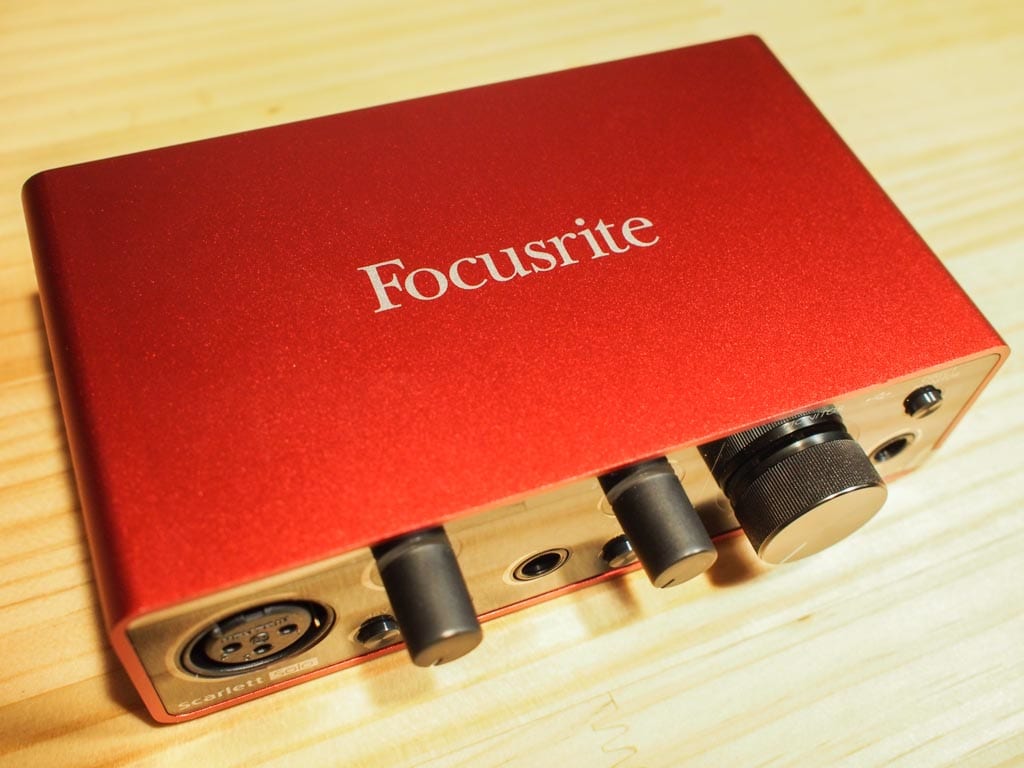 Focusrite Scarlettでハイレゾ試聴環境を構築してみた